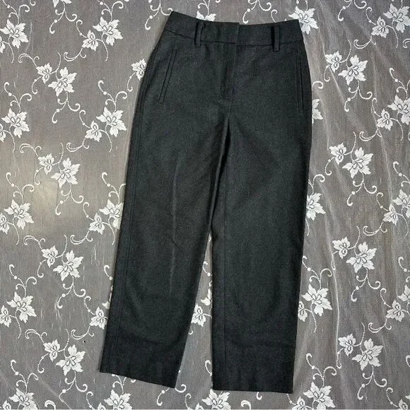 Aritzia Wilfred tie-front wool ankle trouser Sz 0 - Picture 2 of 16